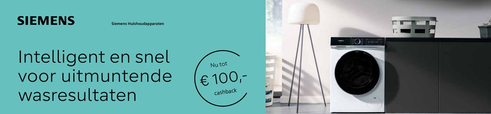 Tot 100 euro cashback
